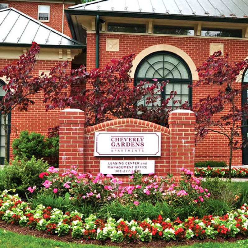 Cheverly Gardens sign