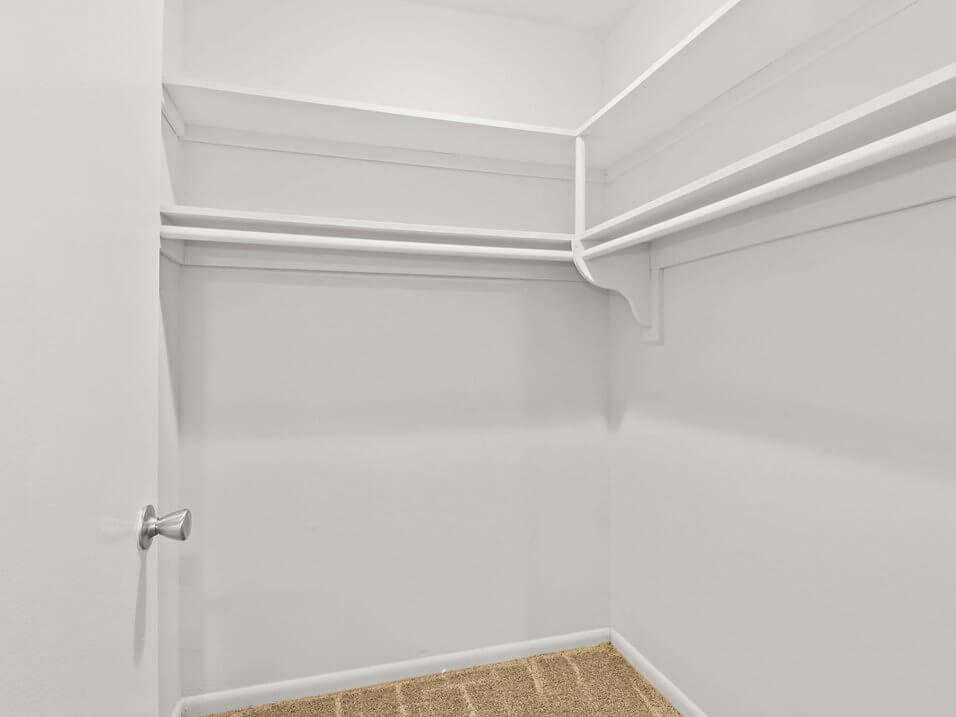 closet with white walls