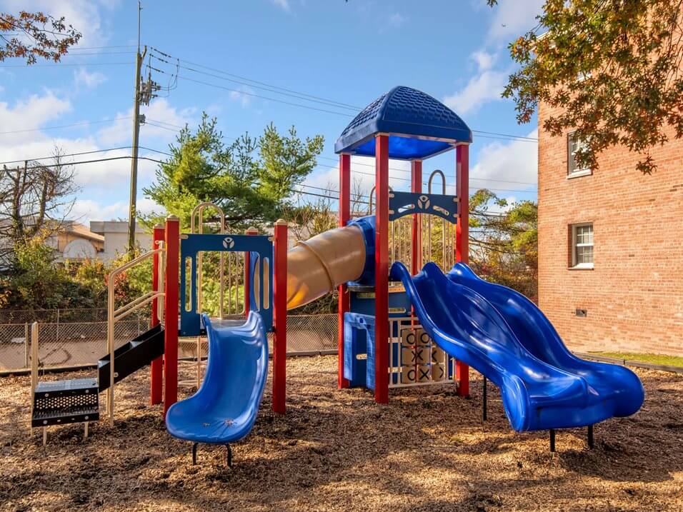 playground with slides