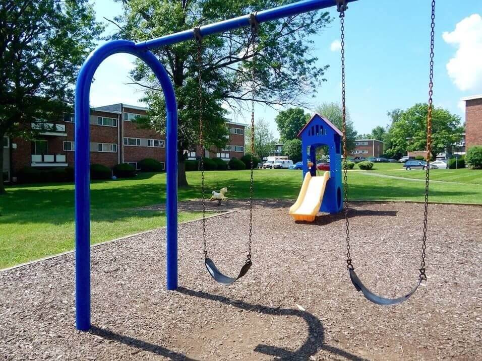playground with swings